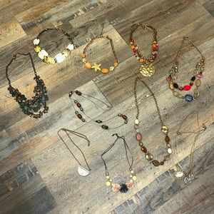 Bundle of 10 Necklaces